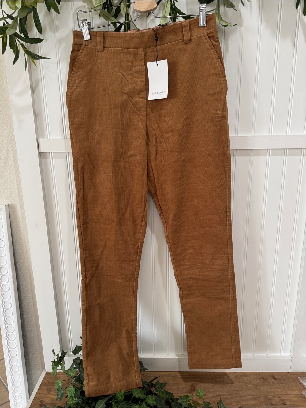 NWT! #831 HALE BOB Camel Soft Brown Pull-on Lightweight Soft Cotton Corduroys